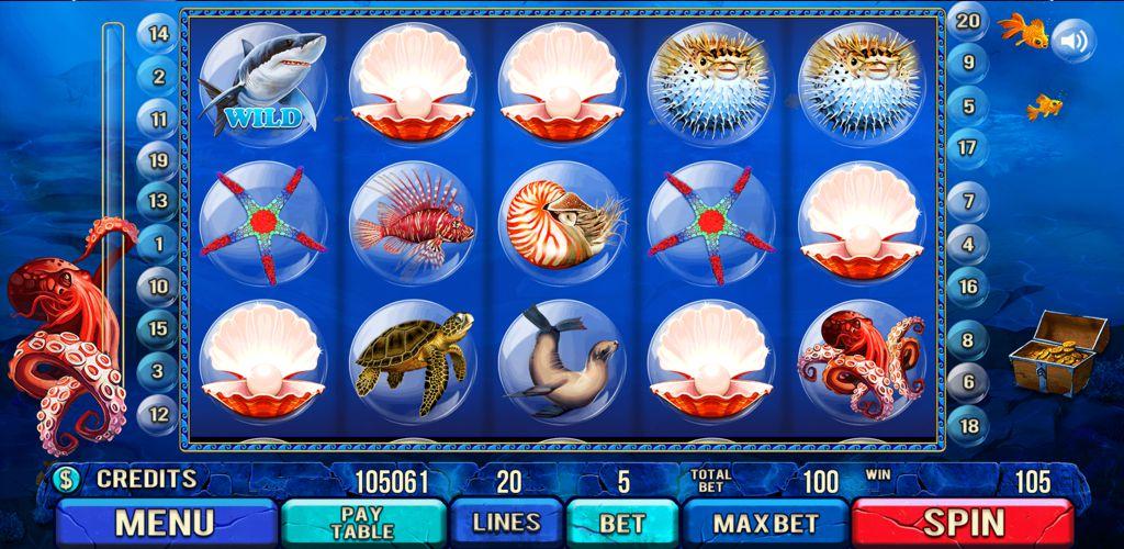 Free under the sea slot game