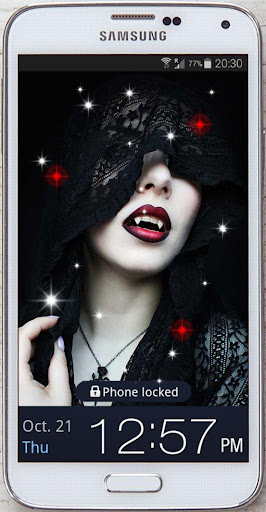 【免費個人化App】Halloween Vampires HD LWP-APP點子