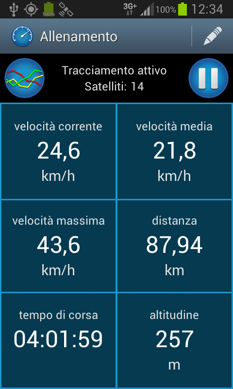 Android application CycleDroid (donate) screenshort