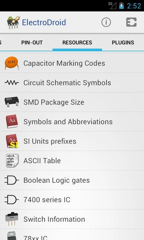 ElectroDroid Pro - screenshot
