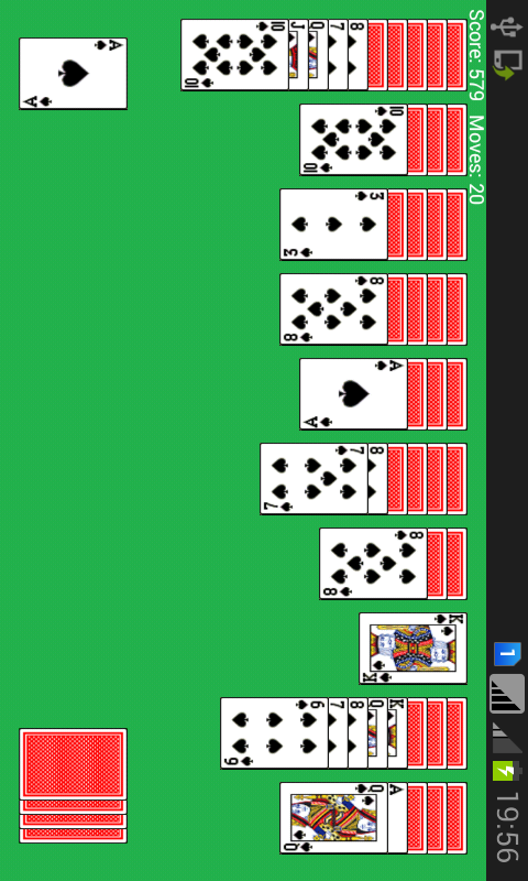spider solitaire the card game Screen 3