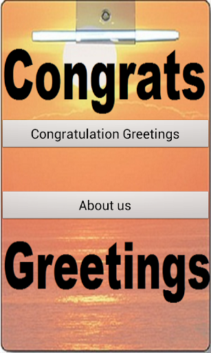 Congratulation Greetings SMS