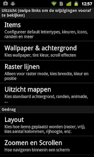 Lightning Launcher  Nederlands Screenshots 1