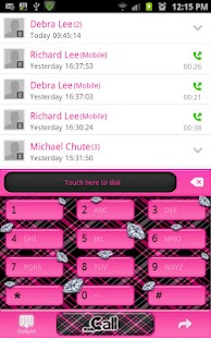 How to get GO CONTACTS-DiamondPlaidBlack 1.0 mod apk for android