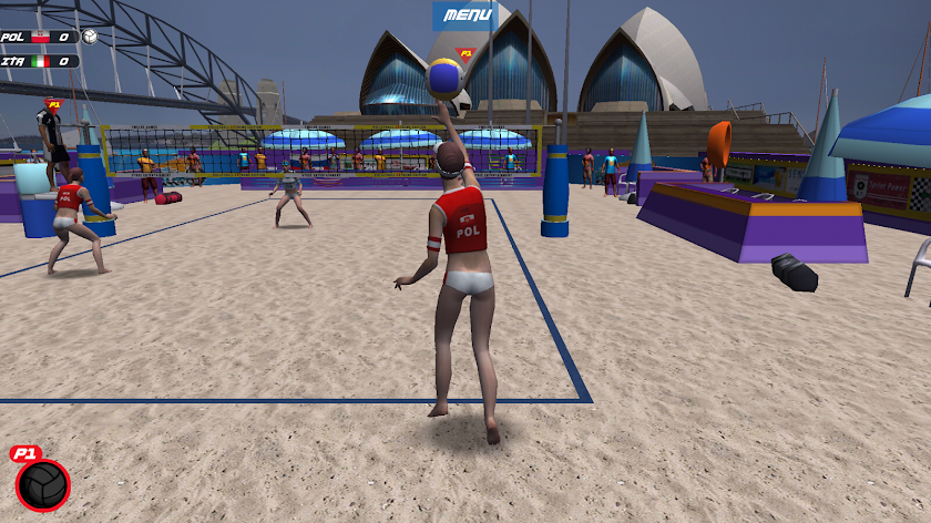 VTree Entertainment Volleyball Screen 3