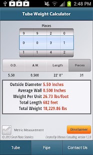 How to get Tube/Pipe Weight Calculator 1.4 unlimited apk for pc