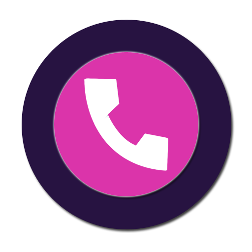 ExDialer Theme Material Purple LOGO-APP點子