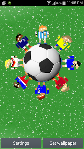 World Soccer Robots Wallpaper