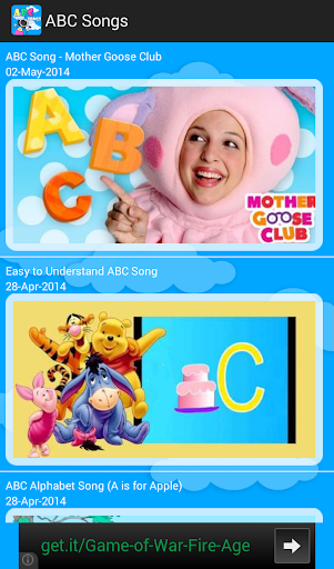 【免費教育App】ABC Song-APP點子