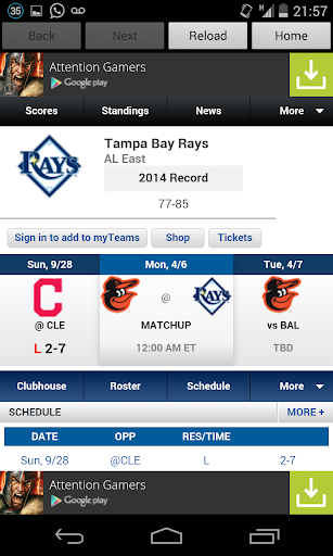 【免費運動App】Tampa Bay Baseball News-APP點子