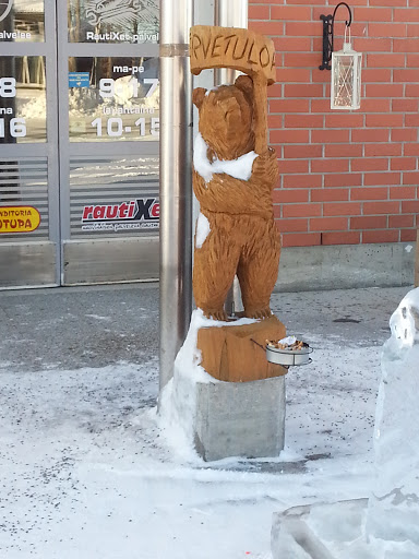 Welcome Bear at Kittilä