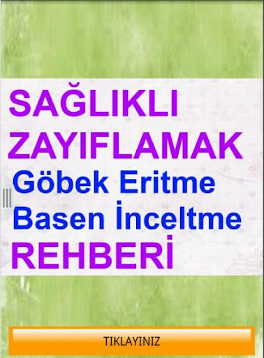 Zayıflamak ve Göbek Eritme