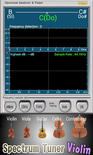 Spectrum Tuner Violin