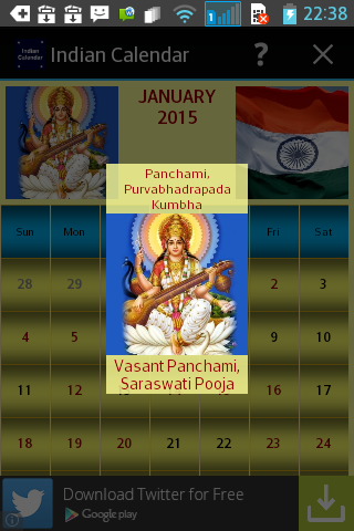 Indian Calendar