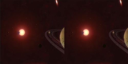 Android application Solar System VR screenshort