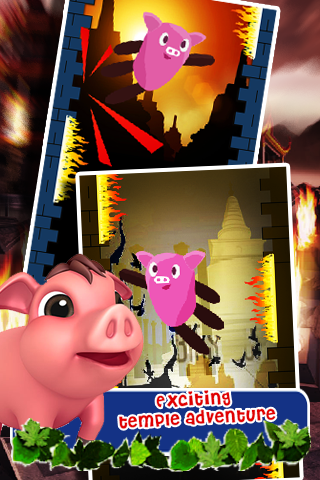 【免費冒險App】Pig Temple Adventure-APP點子