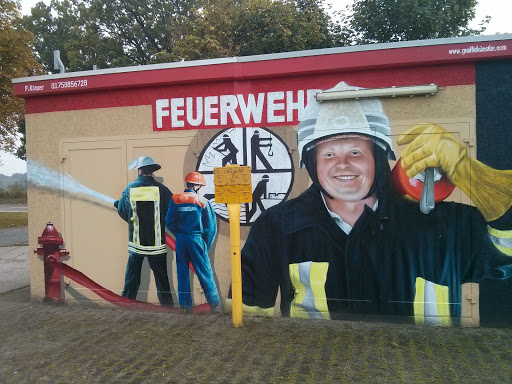Feuerwehr Mural
