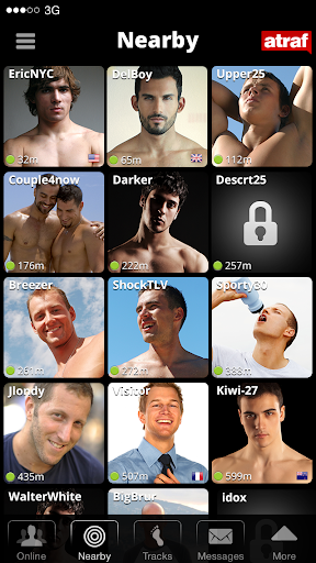 Atraf - Local gay app