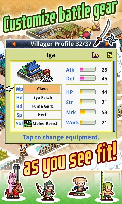 Ninja Village: captura de tela 