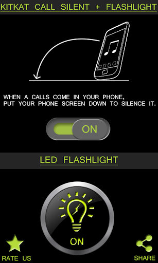 Kitkat Call Silent + LED