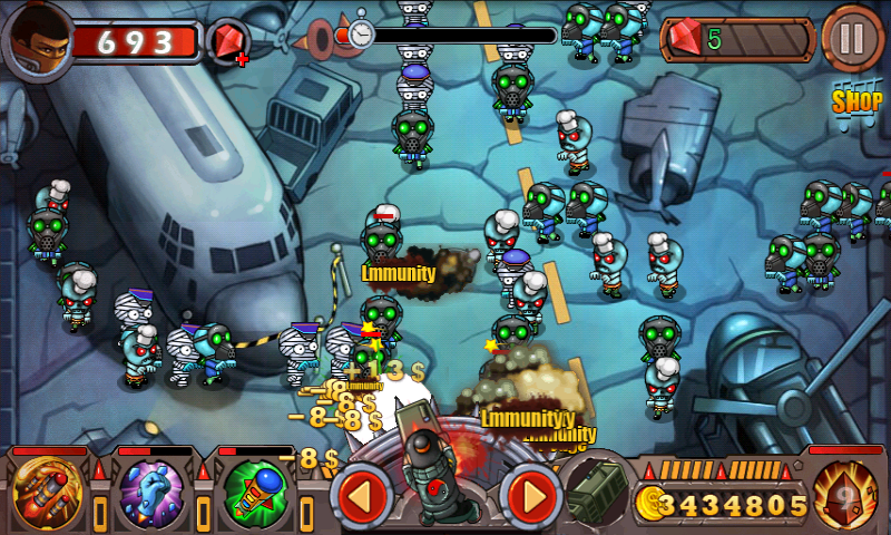 Zombie Hunter HD - screenshot