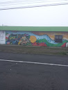 Mural Dedicado A Las Tierras Indigenas De Chile