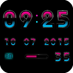 Digital Clock Widget A-MYSTIC logo