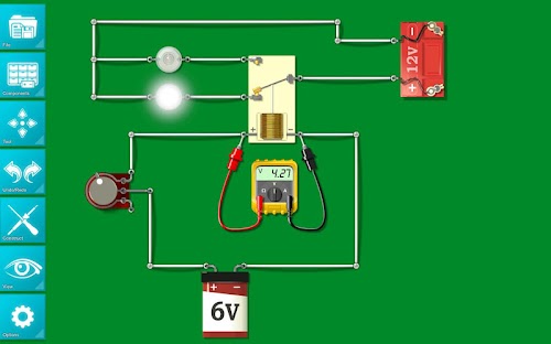 Android application Circuit Builder screenshort