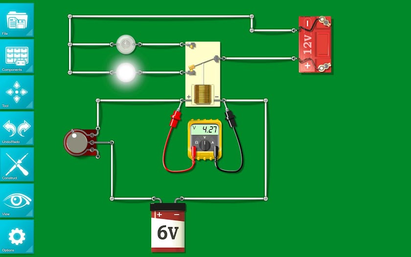 Circuit Builder Screen 1