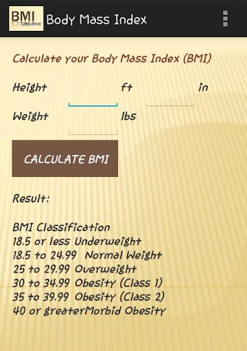 BMI Calculator