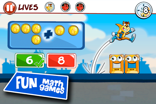 Math learning games for kids