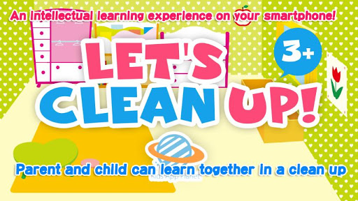 Kids Edu:Let's clean up 3+