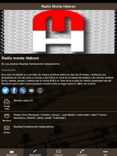 【免費音樂App】Radio Monte Hebron-APP點子