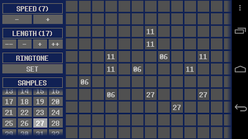 Android application Retro Grid screenshort