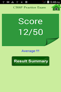 CISSP Practice Exam Screenshots 3