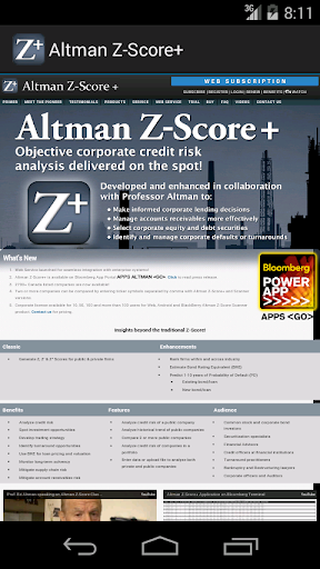 免費下載商業APP|Altman Z-Score+ app開箱文|APP開箱王