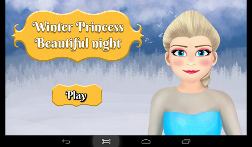 WİNTER PRİNCESS DRESS UP