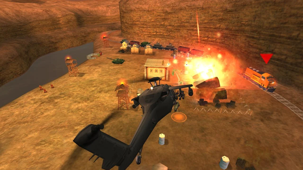 GUNSHIP BATTLE : Helicopter 3D - screenshot