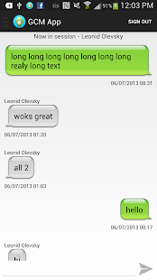 Free Download GCM Chat APK