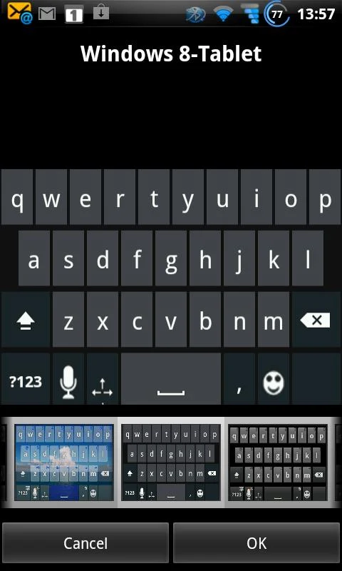 A.I.type Keyboard  Plus - screenshot