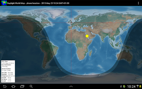 Daylight World Map