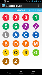 Metro Nap App for NYC Subway