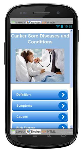 Canker Sore Disease Symptoms