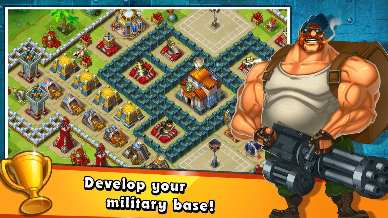 Jungle Heat War Of Clans Apl Android Di Google Play