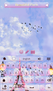 How to download Beautiful Paris Keyboard patch 1.14 apk for pc