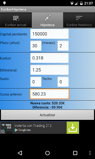 【免費財經App】Euribor Hipoteca-APP點子