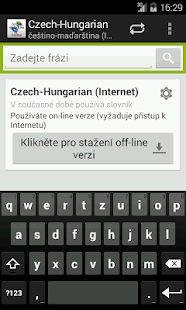 Lastest Czech-Hungarian Dictionary APK for PC