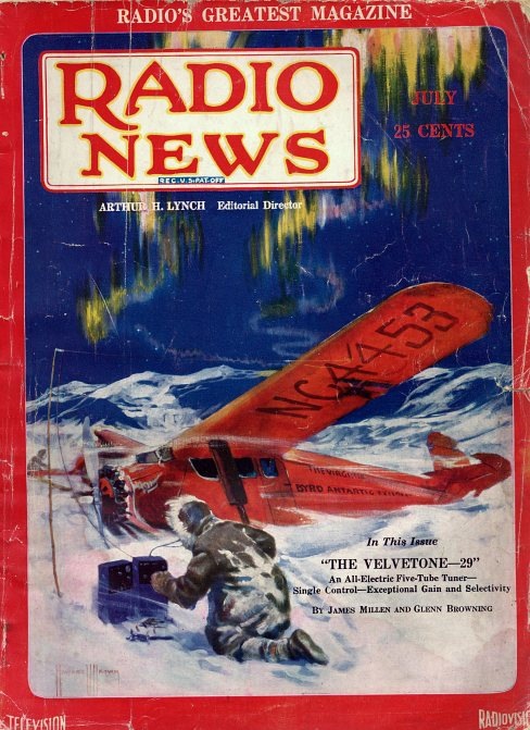 Radio News July 1929