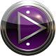 Poweramp skin purple droid APK