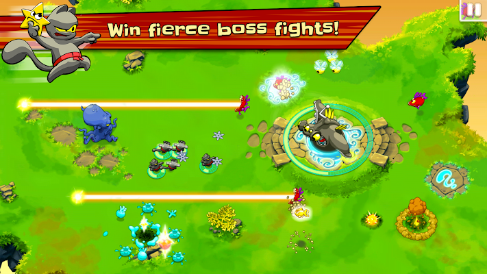 Ninja Hero Cats Premium - screenshot